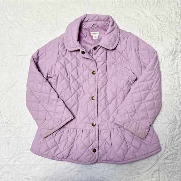 Crewcuts Quilted Peplum Jacket Size 4/5 - Picture 2 of 10